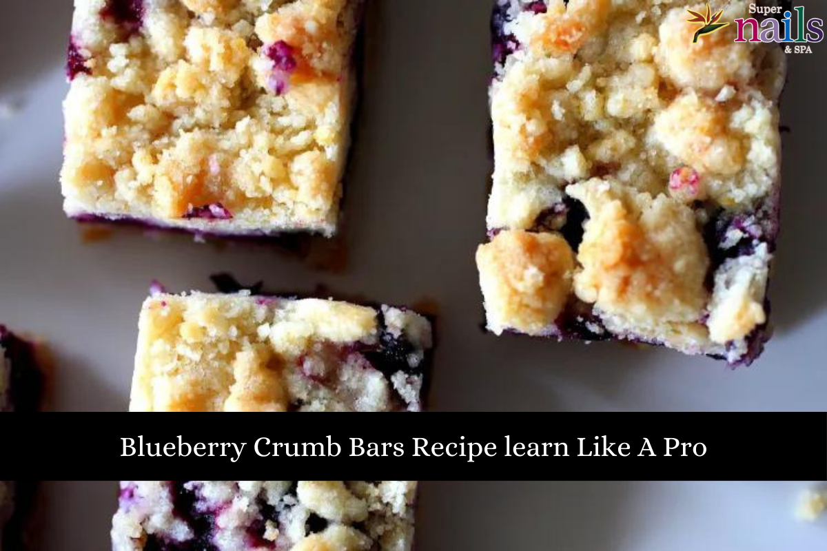 Blueberry Crumb Bars Recipe- learn Like A Pro