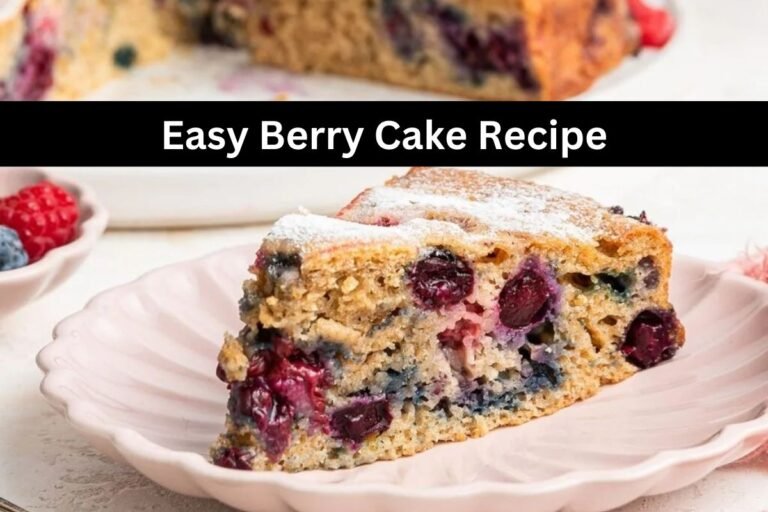Easy Berry Cake Recipe