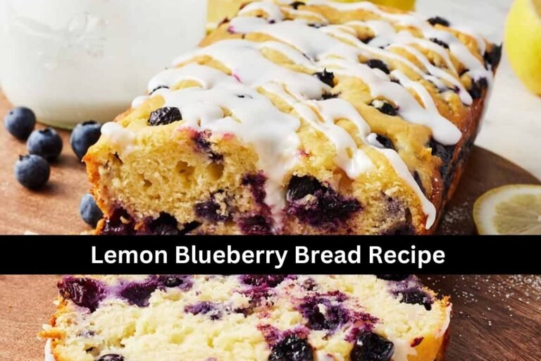 Lemon Blueberry Bread Recipe