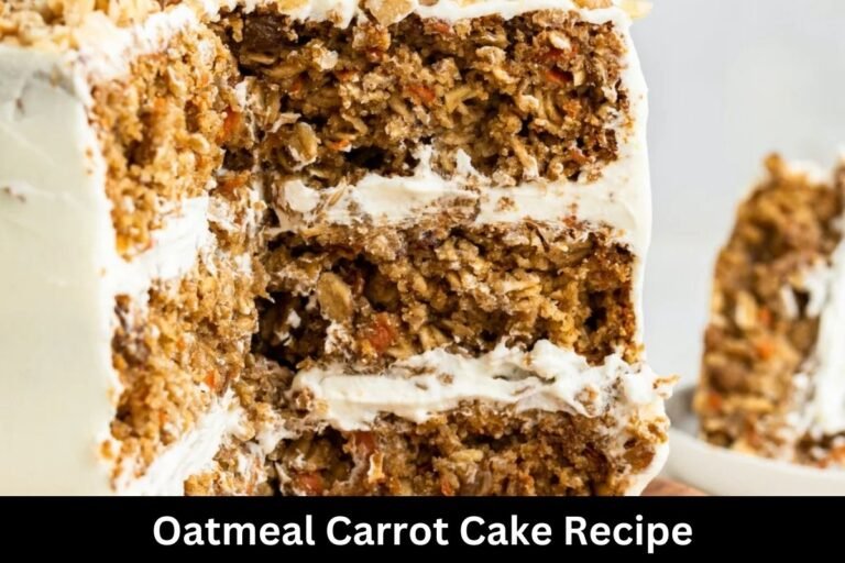 Oatmeal Carrot Cake Recipe