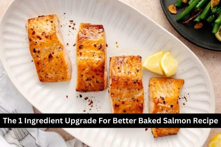The 1 Ingredient Upgrade For Better Baked Salmon Recipe
