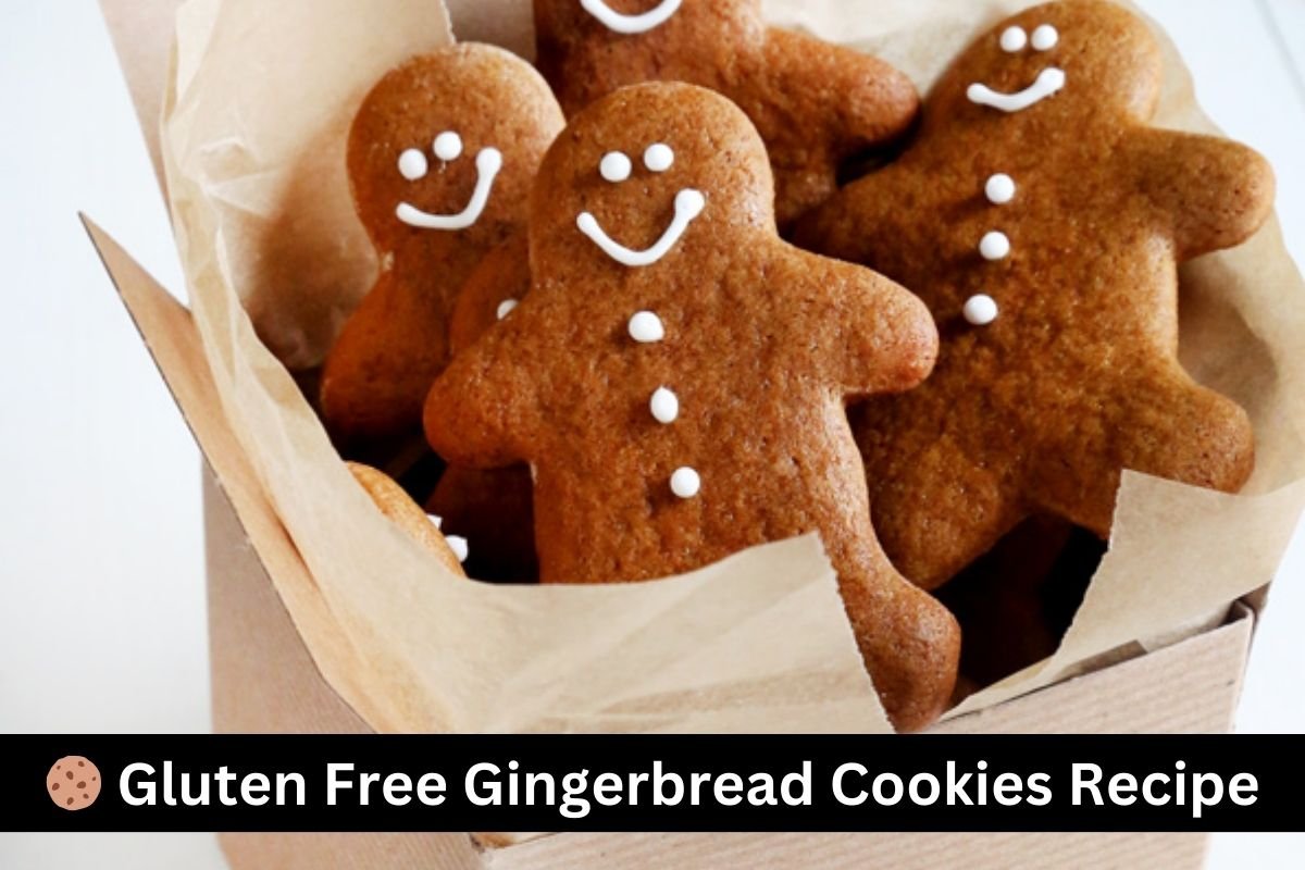 🍪 Gluten Free Gingerbread Cookies Recipe-